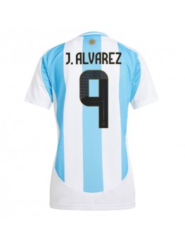 Argentina Julian Alvarez #9 Replika Hemmakläder Dam Copa America 2024 Kortärmad